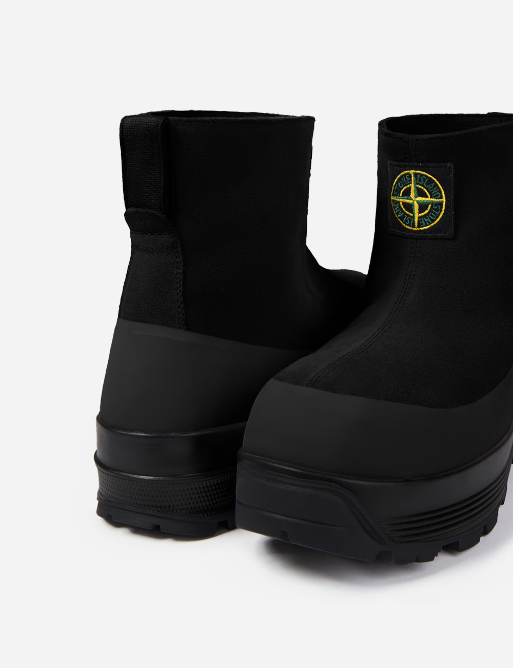 Stone Island Suede Shoes Ankle Boot "Black"