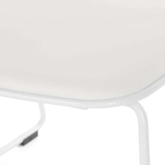 Стул Vivo белый с мягкой подушкой