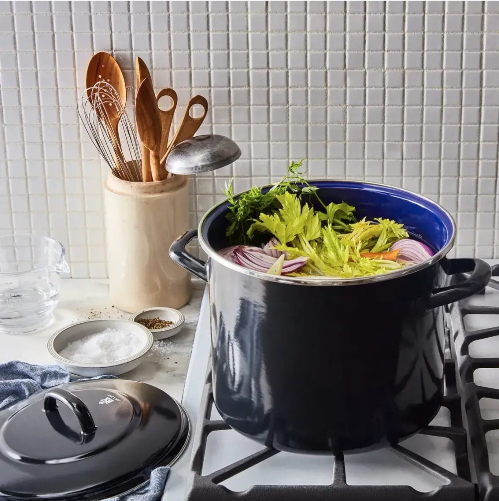 BK Holland Кастрюля Indigo 24 см 8,7 л черный