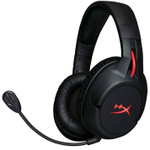 БЕСПРОВОДНЫЕ ПОЛНОРАЗМЕРНЫЕ НАУШНИКИ С МИКРОФОНОМ KINGSTON HYPERX CLOUD FLIGHT HX-HSCF-BK/AM (15Гц-23кГц, 32 Ом, 1.3м)