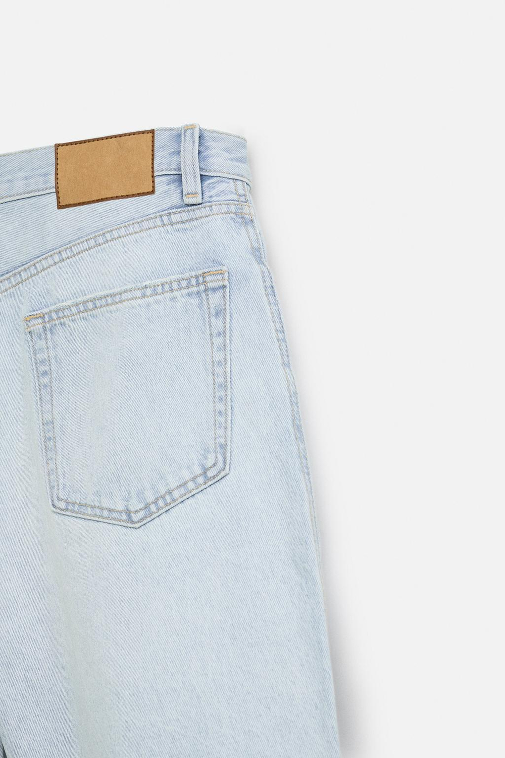 Шорты straight fit denim