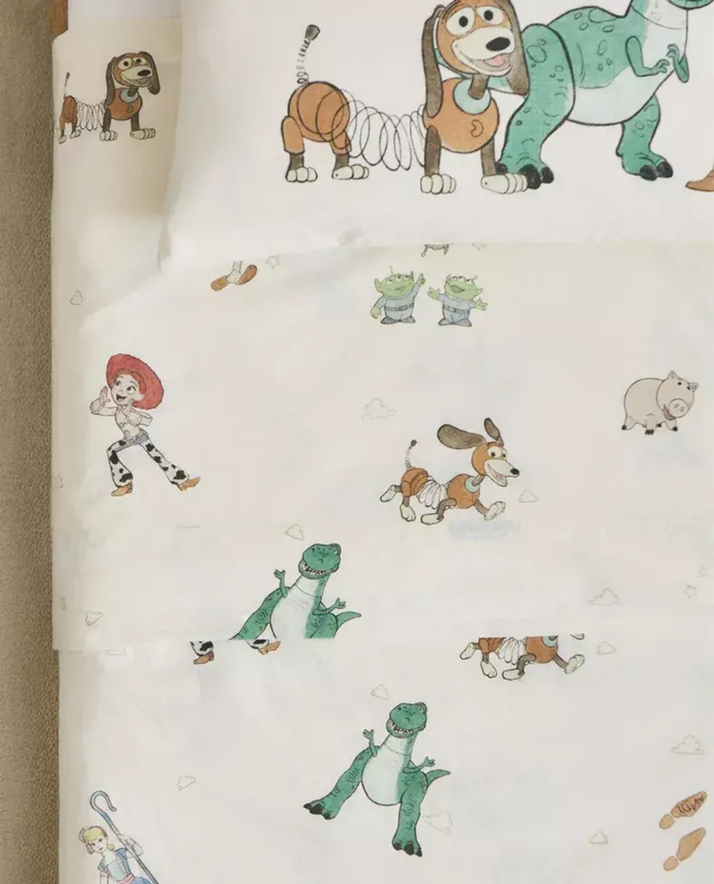 ZARA HOME ДЕТСКАЯ ВЕРХНЯЯ ПРОСТЫНЯ TOY STORY ©DISNEY, РАЗНОЦВЕТНЫЙ