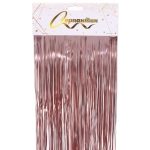 Дождик 2 м «Матовое сияние», розовый