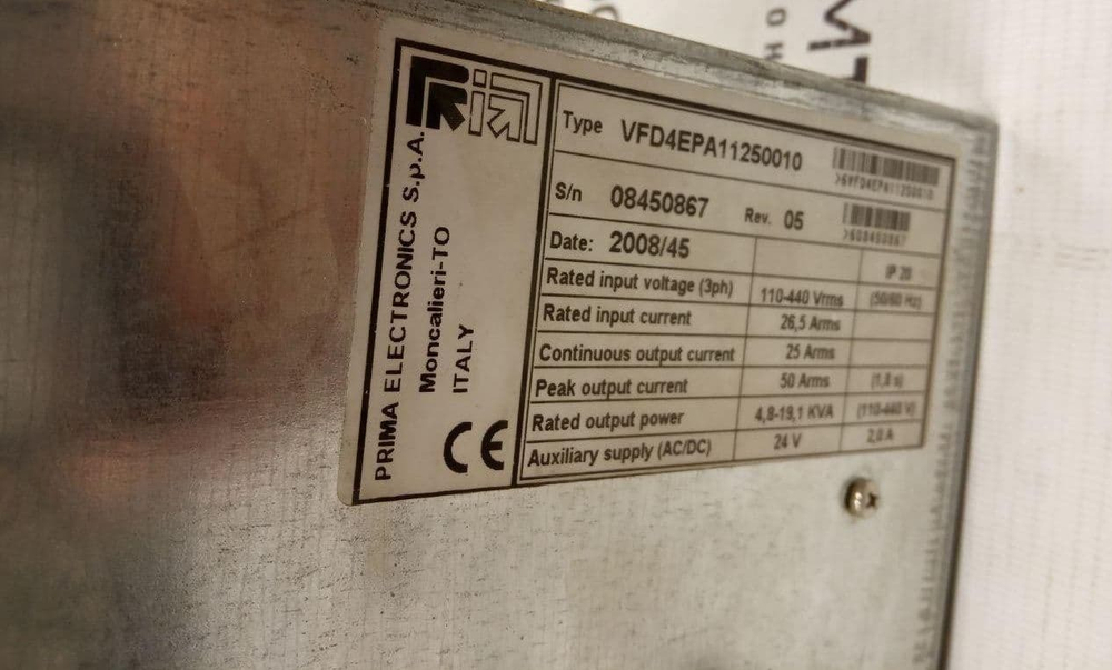 Prima Electronics VFD4EPA11250010