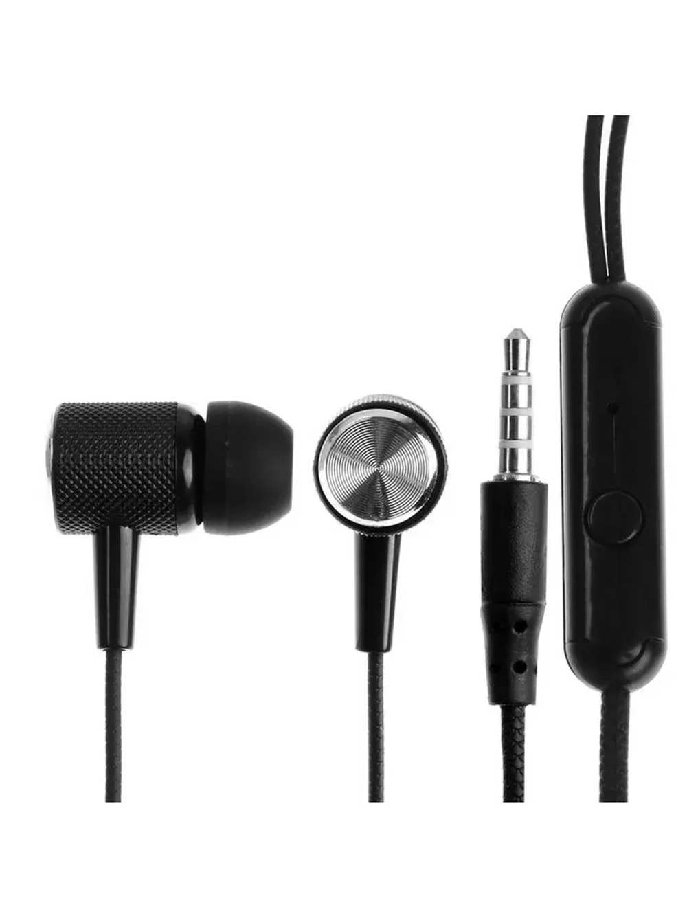 Наушники CB-51, проводные, вакуумные, микрофон, 1 м, Jack 3.