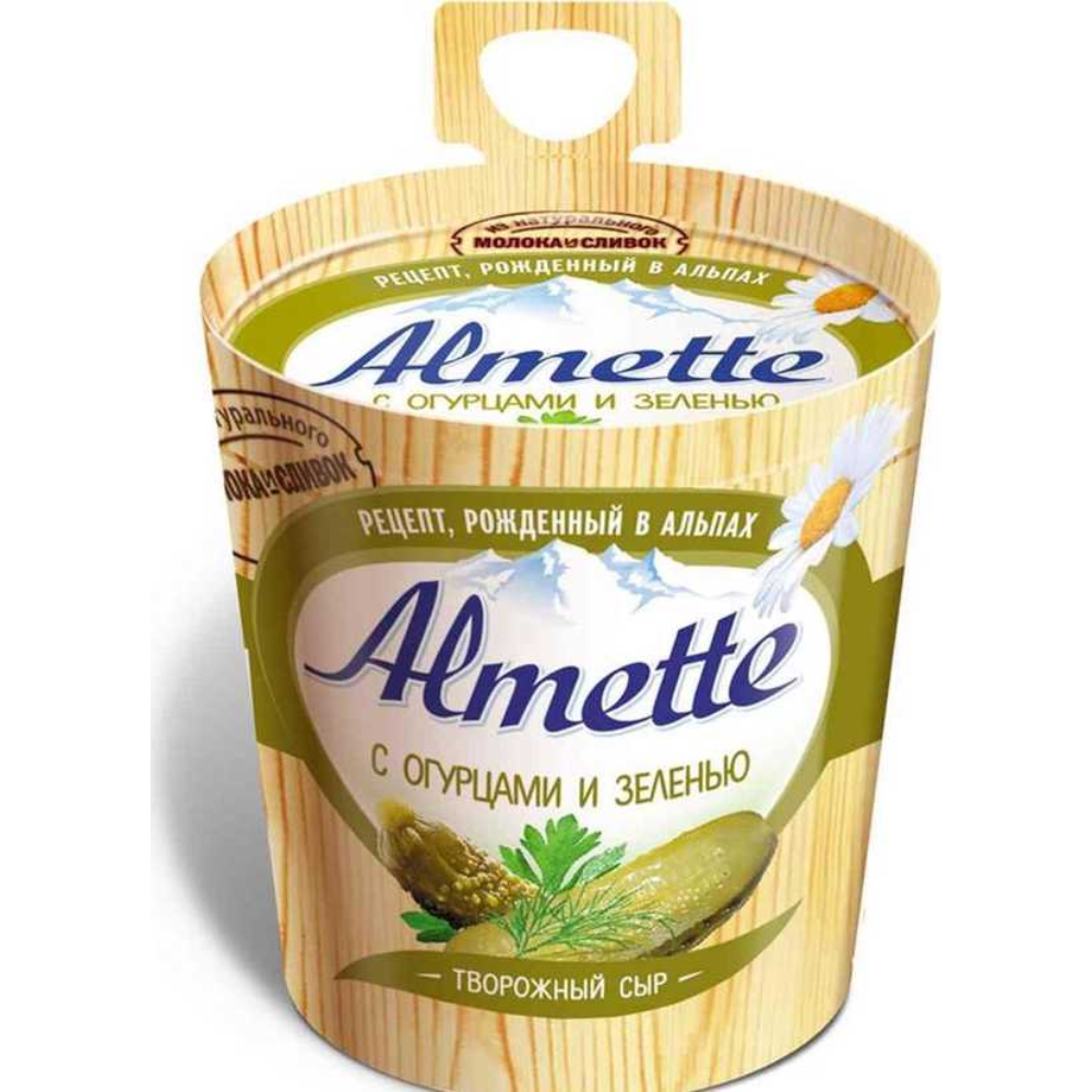 Сыр творожный Almette с огурцами 150 гр