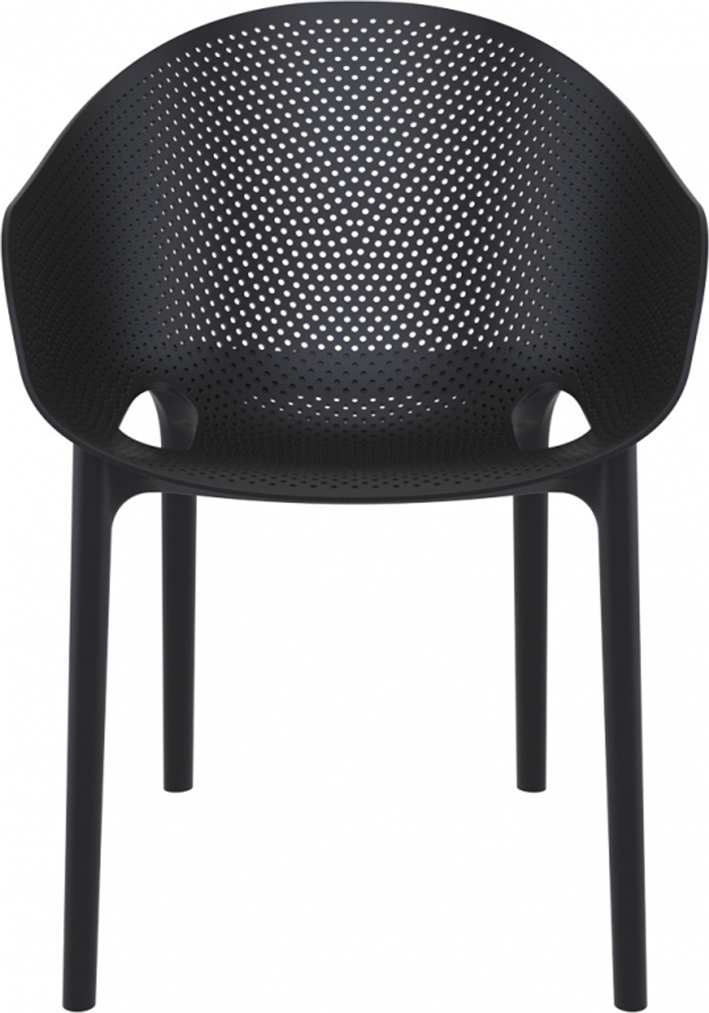 Кресло пластиковое Siesta Contract Sky Pro, черный