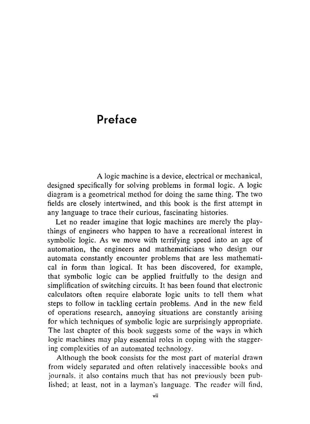 Logic machines and diagrams | Martin Gardner