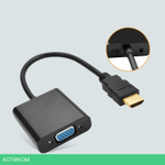 Переходник Buro HDMI-M-VGA-F-WUSB 0.1м
