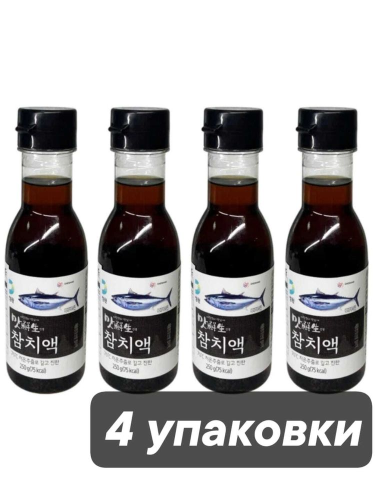 Соус с экстрактом тунца Daesang Tuna extract 250 г x 4 шт