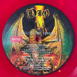 Винтажная виниловая пластинка LP Dio Killing The Dragon (Canada 2022)