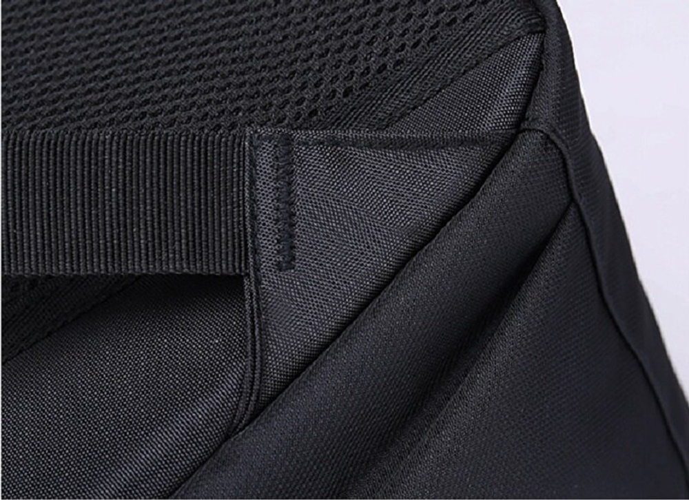 Рюкзак мужской городской повседневный пикник для отдыха, черный / зеленый