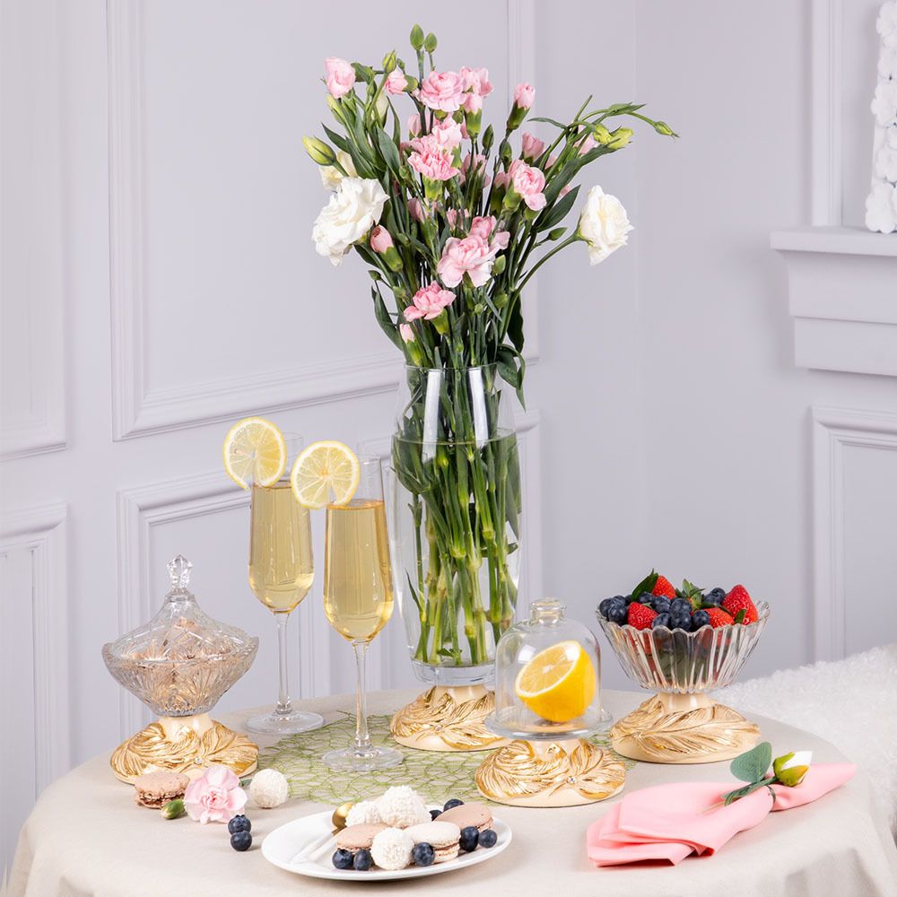 Ваза для цветов Боа Флора Айвори