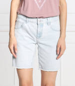 шорты boyfriend GUESS - голубой(W2YD55 D4QA0)