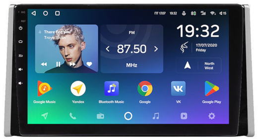 Магнитола для Toyota RAV4 50 2019-2024+ (рынок РФ и ОАЭ) - Teyes SPRO+ Android 10, ТОП процессор, 4-32, SIM-слот