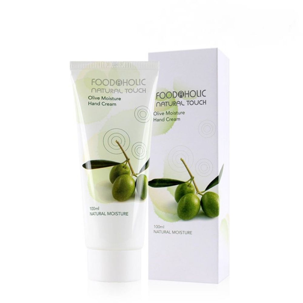 Крем для рук FoodaHolic Natural Touch Olive Moisture Hand Cream Увлажняющий с экстрактом Оливы 100 мл