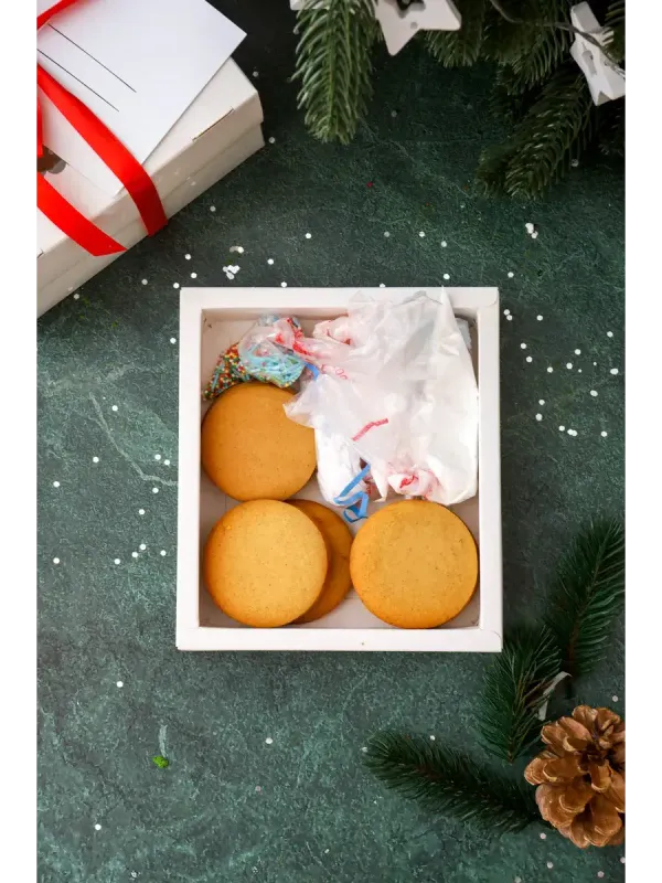 Набор имбирных пряников для росписи, 9 шт.