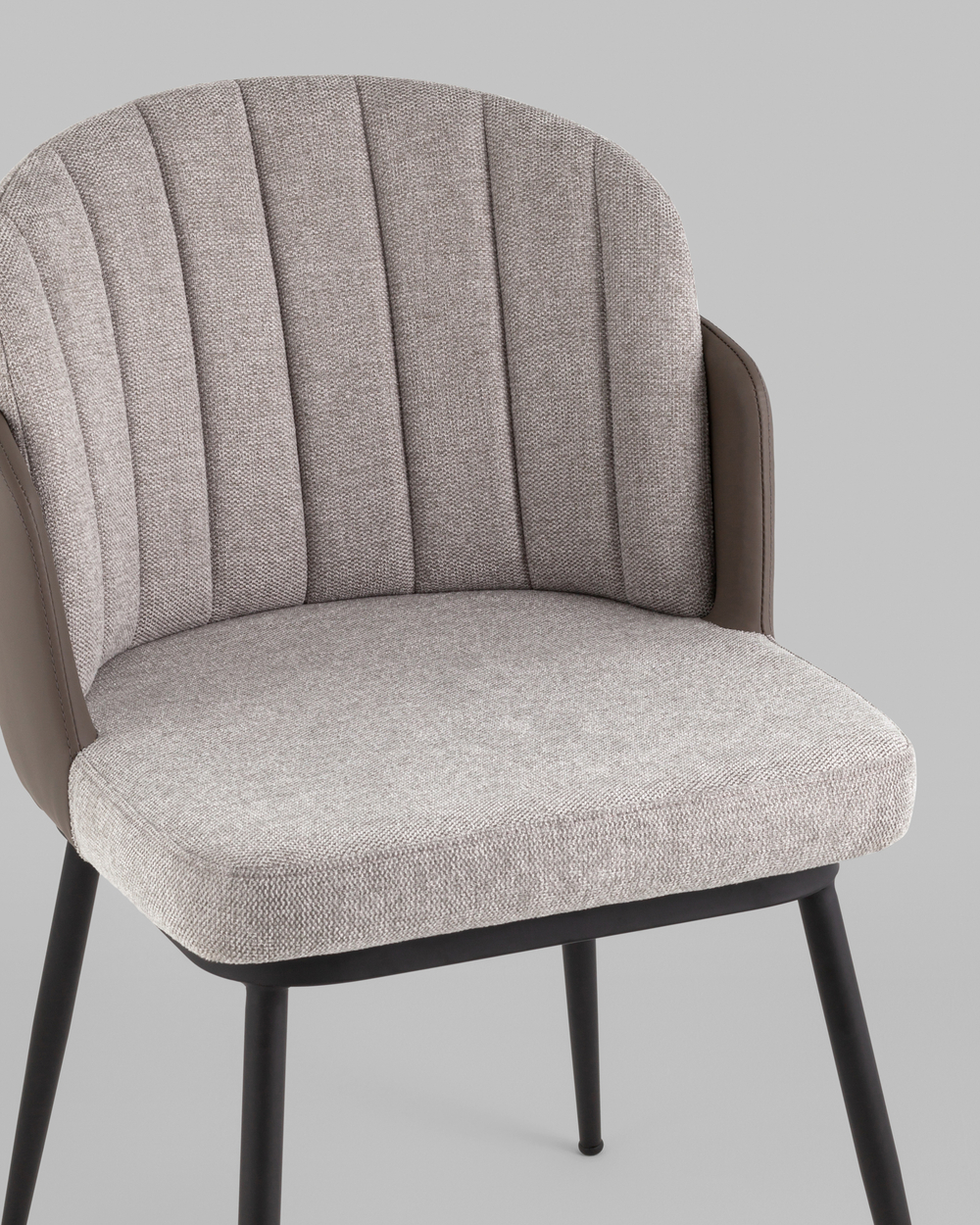 Стул Пенелопа рогожка серый