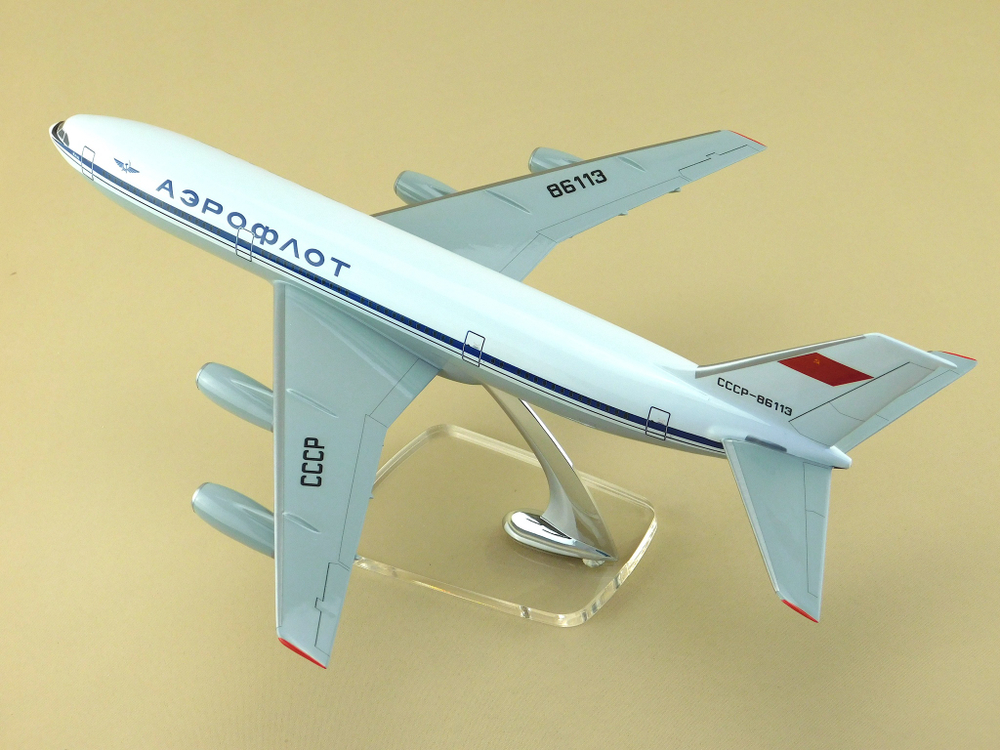 Модель самолета Ил-86 (М1:144, Аэрофлот СССР-86113)