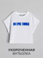 Костюм для девочки на лето с кюлотами