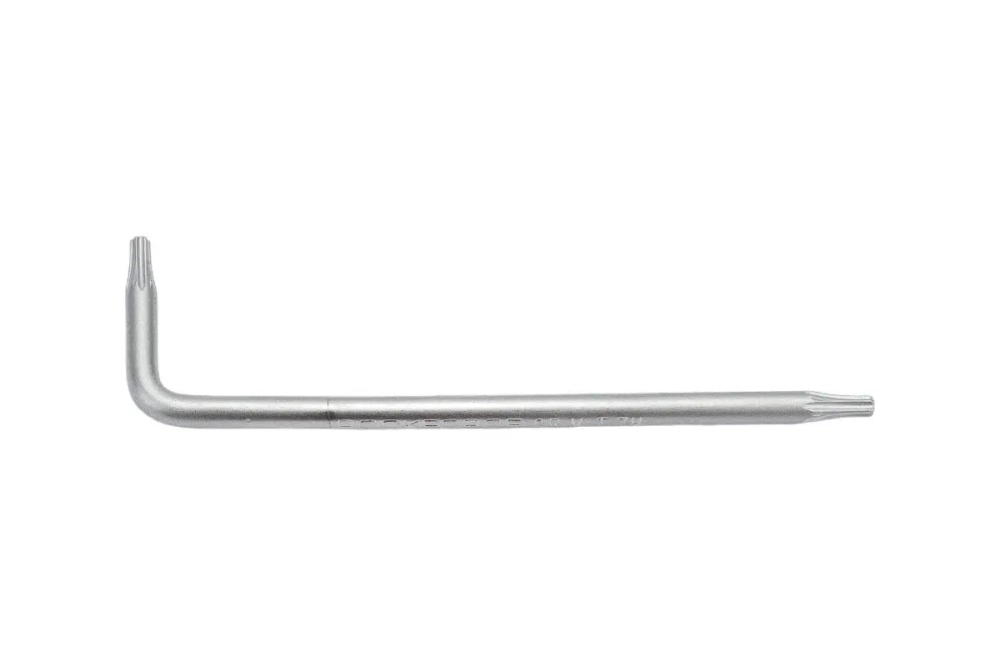 Ключ TORX T7H RF-76707: Г-образный с отверстием ROCKFORCE
