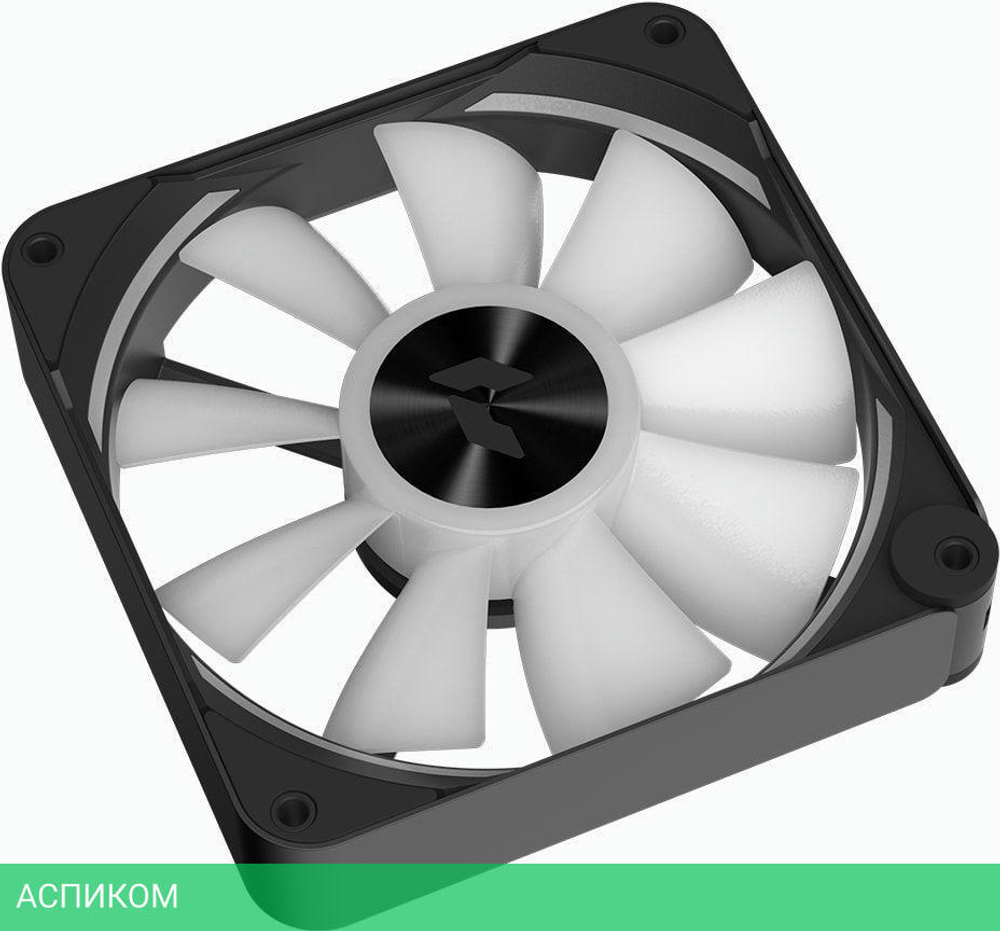 Кулер для корпуса APNX FP2-120 PWM ARGB Black (FP2-120 BK)