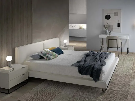 Прикроватная тумбочка Angel Cerda Estetico 7004, жемчужно-серая