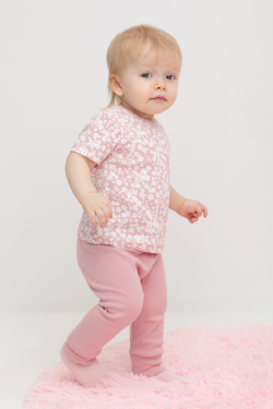 К 4718/бледно-лиловый брюки для девочки ясельного возраста