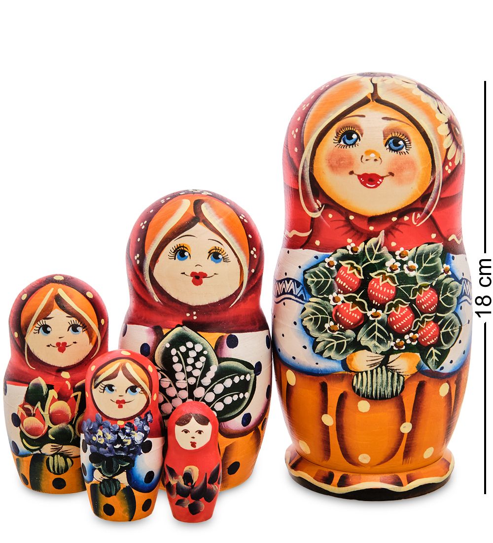 Народные промыслы МР-24/ 96-B Матрешка 5м «Настенька»