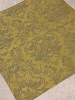 Скатерть 170х270 и 12 салфеток Gamba 9278 Giallo желто-серая