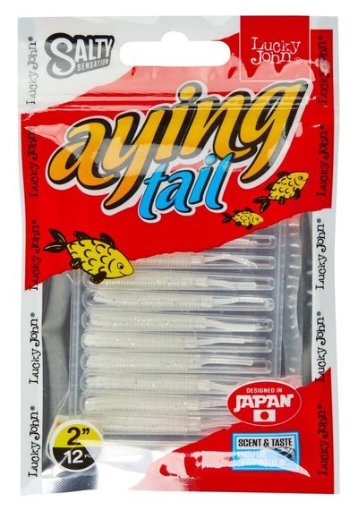 Черви съедоб. искусст. LJ  Salt Water AYING TAIL 2.0in (05,00)/S30 12шт.