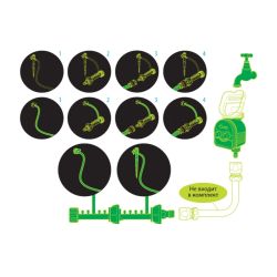 GWWK20-072 GREEN APPLE Набор для автоматического микрокапельного полива 2 | GREEN APPLE