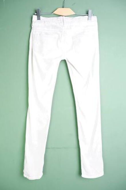 Джинсы обтягивающего кроя, маркировка 40, визуально на 46 размер