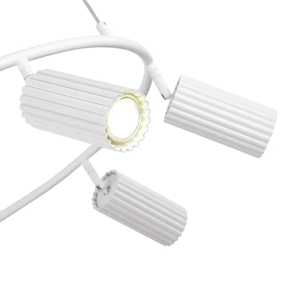 SL1213.503.06 Светильник подвесной ST-Luce Белый/Белый GU10 6*5W 4000K KENDO