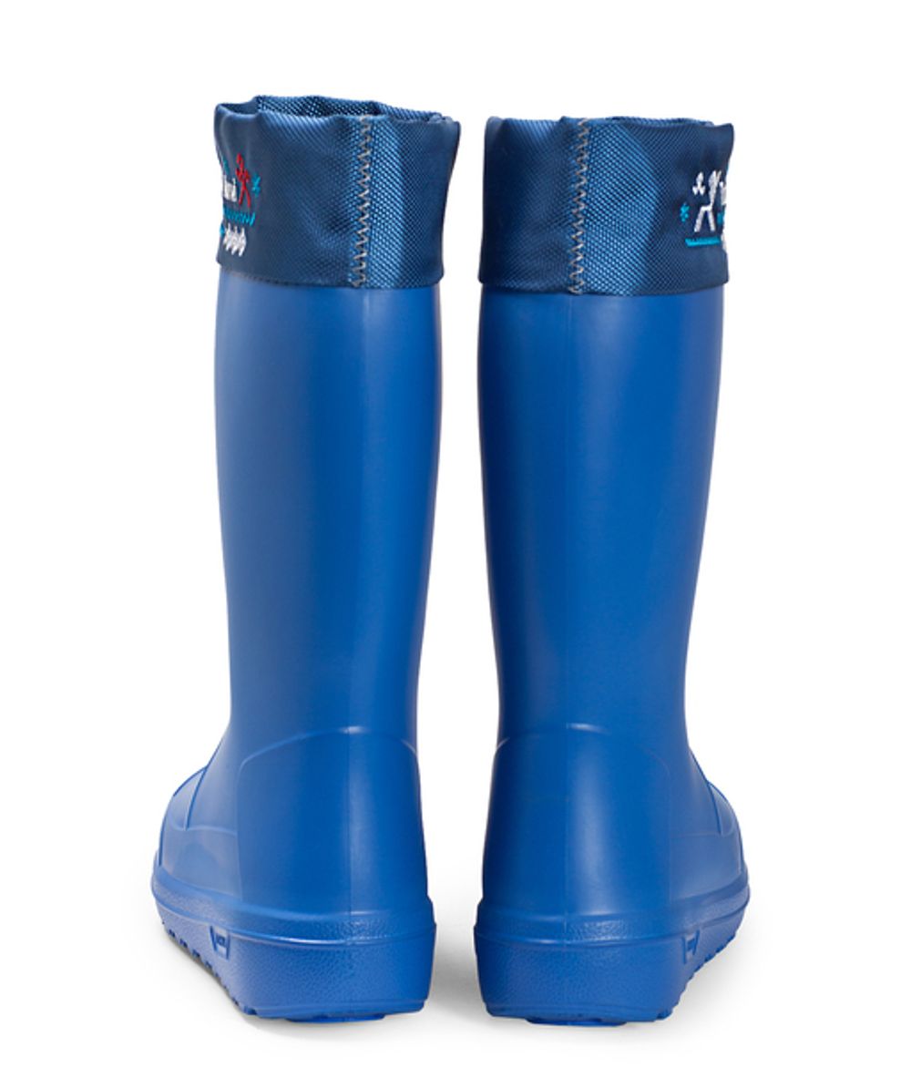 Сапоги женские из ЭВА TORVI Онега, подошва ТЭП, меховой вкладыш, цвет синий