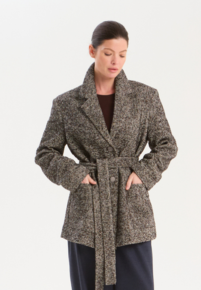 Полупальто Мульти с накладными карманами