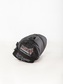 Спальный мешок  TRAVELLER zip L от -6C (с подголовником 230х90)INDI