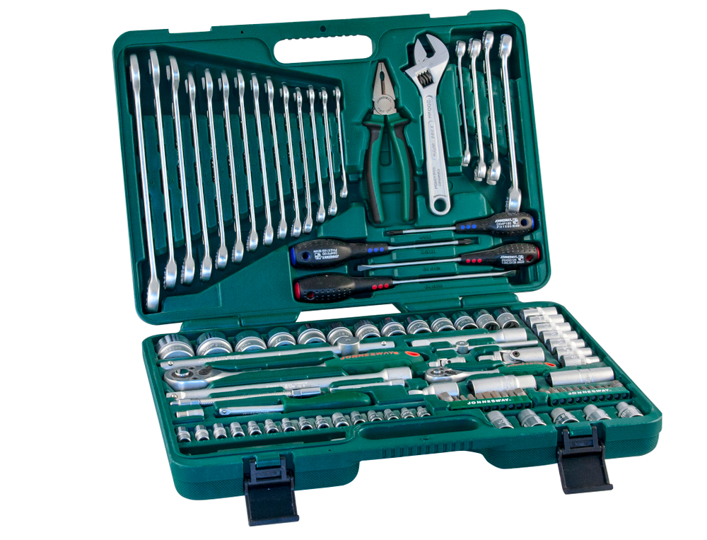 S04H624101SA (S04H624101SA18) Набор инструмента универсальный 1/4", 1/2"DR, 101 предмет