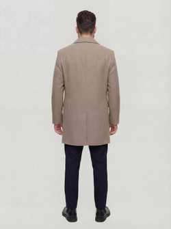 Мужское пальто (бежевое) С28
