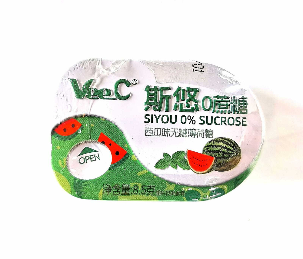 Драже VeeC со вкусом арбуза ж/б 8,5 гр