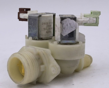 Электромагнитный заливной клапан 33470019 (2x180) к стиральным машинам Electrolux, AEG, Zanussi