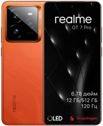 СМАРТФОН REALME GT 7 PRO 12 ГБ 512 ОРАНЖЕВЫЙ