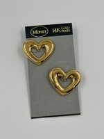Серьги Сердечки Monet