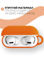 Чехол КАРТОФАН для Apple AirPods Pro (арт. AIRPRO-SLIM-SILICON-01-PEACH)