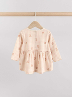 Платье и спортивные брюки в комплекте для девочек Next E66-456, Бежевый