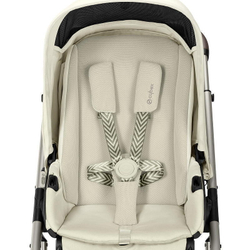Коляска Cybex Talos S Lux TPE complete Cloud T Mirage Grey 3 в 1 Seashell Beige с дождевиками