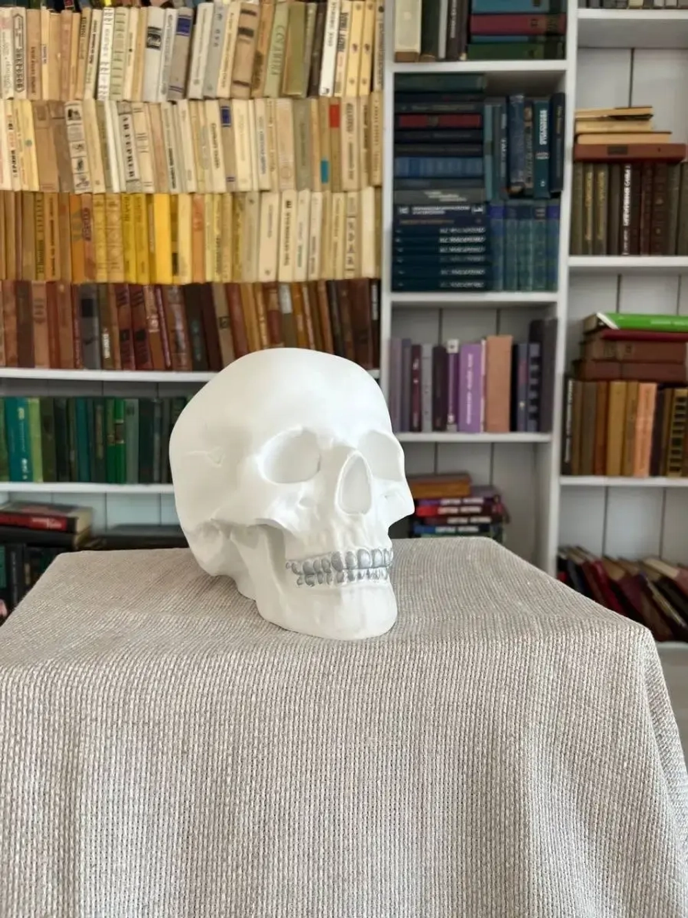 Статуэтка - Скульптура Череп для интерьера и декора