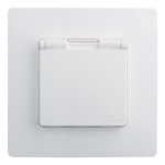 Рамка 1 пост алюминий ETIKA Legrand