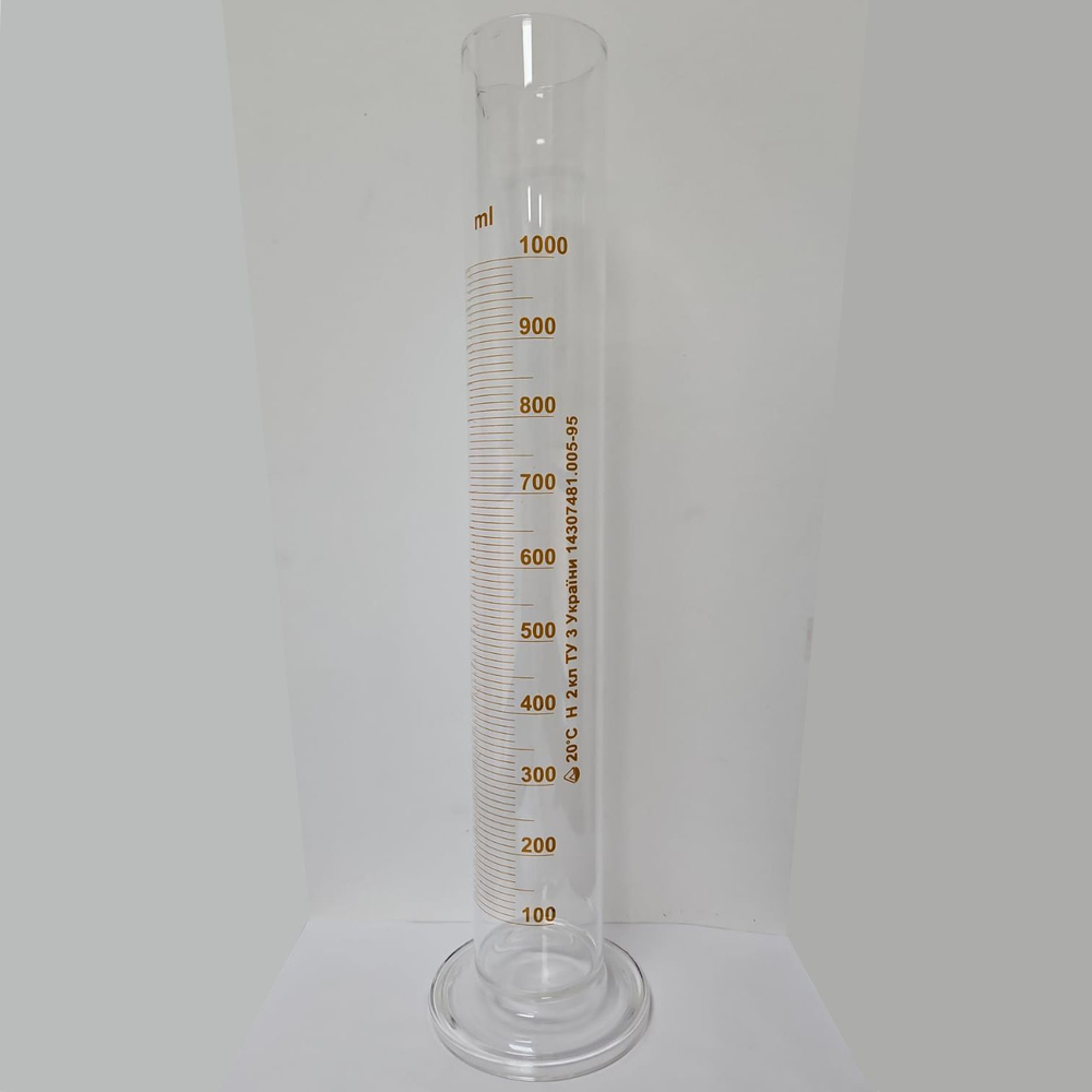 Цилиндр 1000 мл мерный (колба)