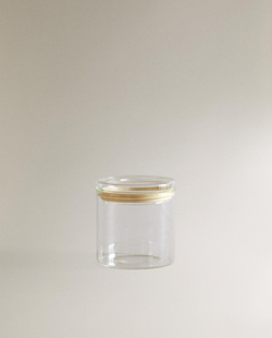 Zara Home пищевой контейнер из боросиликатного стекла, цвет прозрачный, 11 см